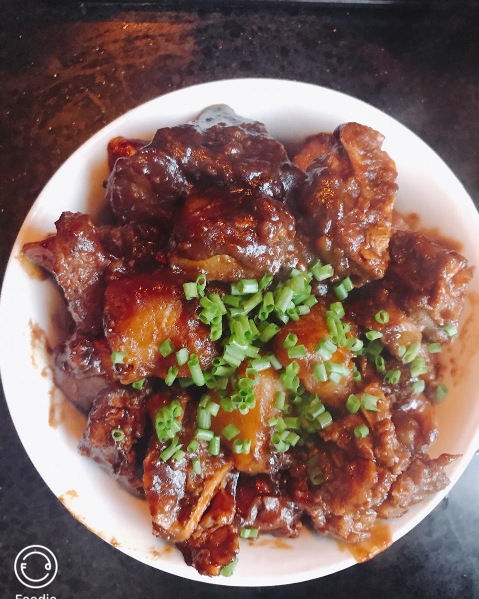土豆炖排骨