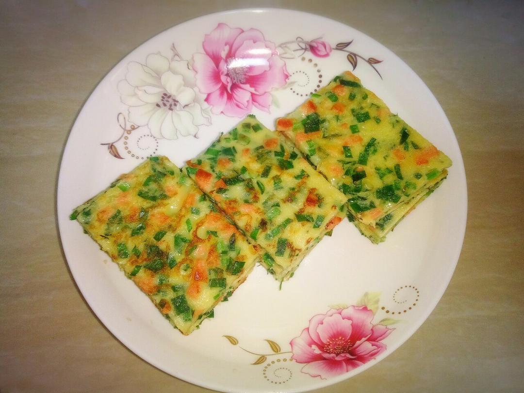 葱花蛋饼（快手营养早餐）