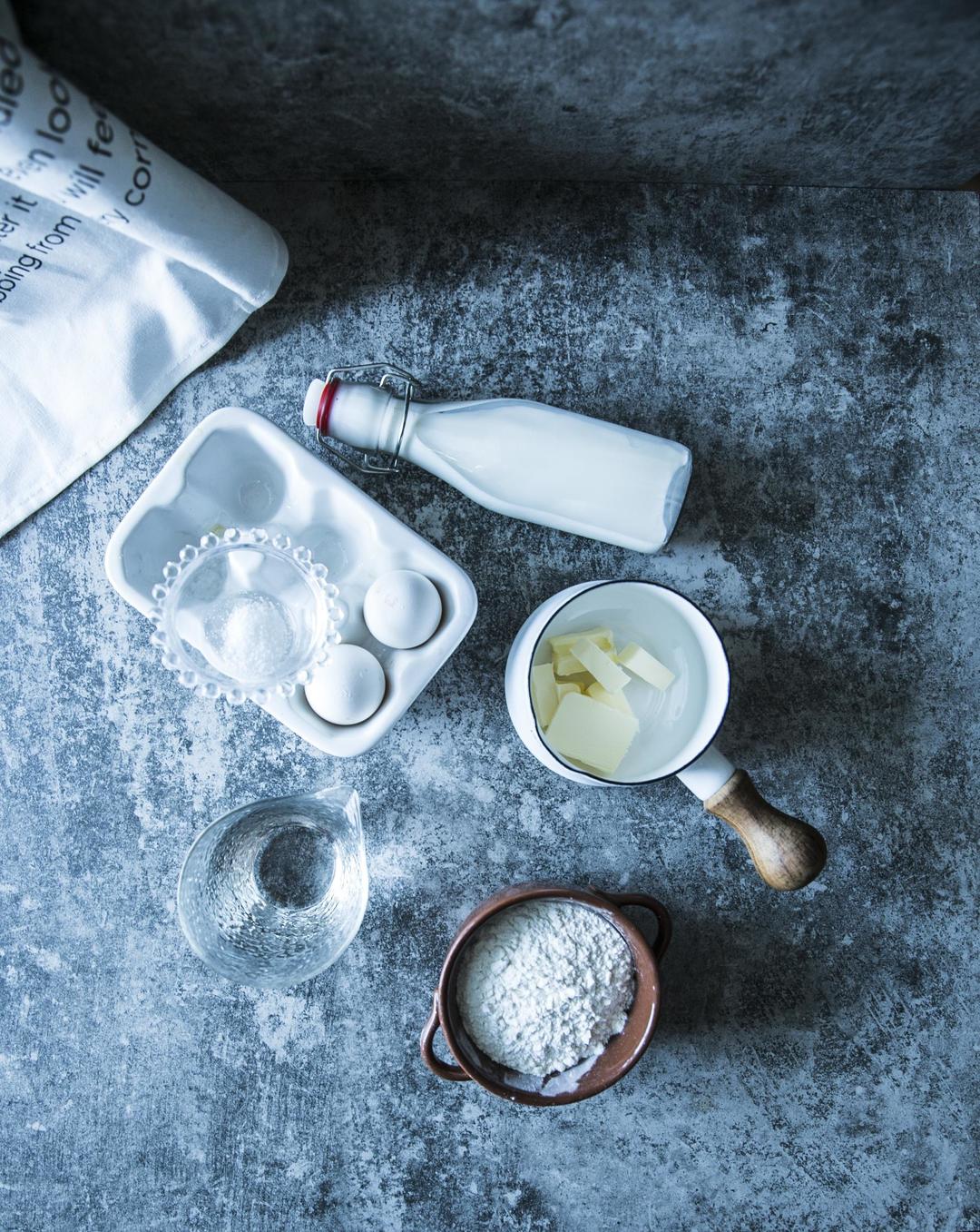 纯奶手撕吐司的做法 步骤1