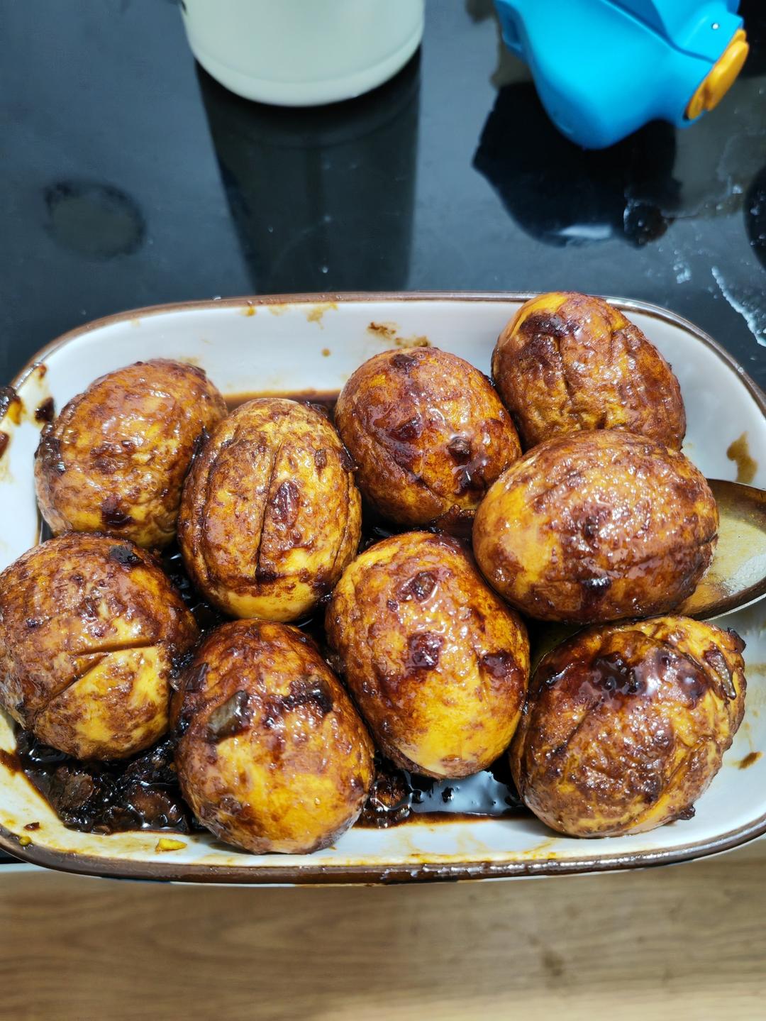 虎皮蛋（爱吃卤鸡蛋的不容不过～）