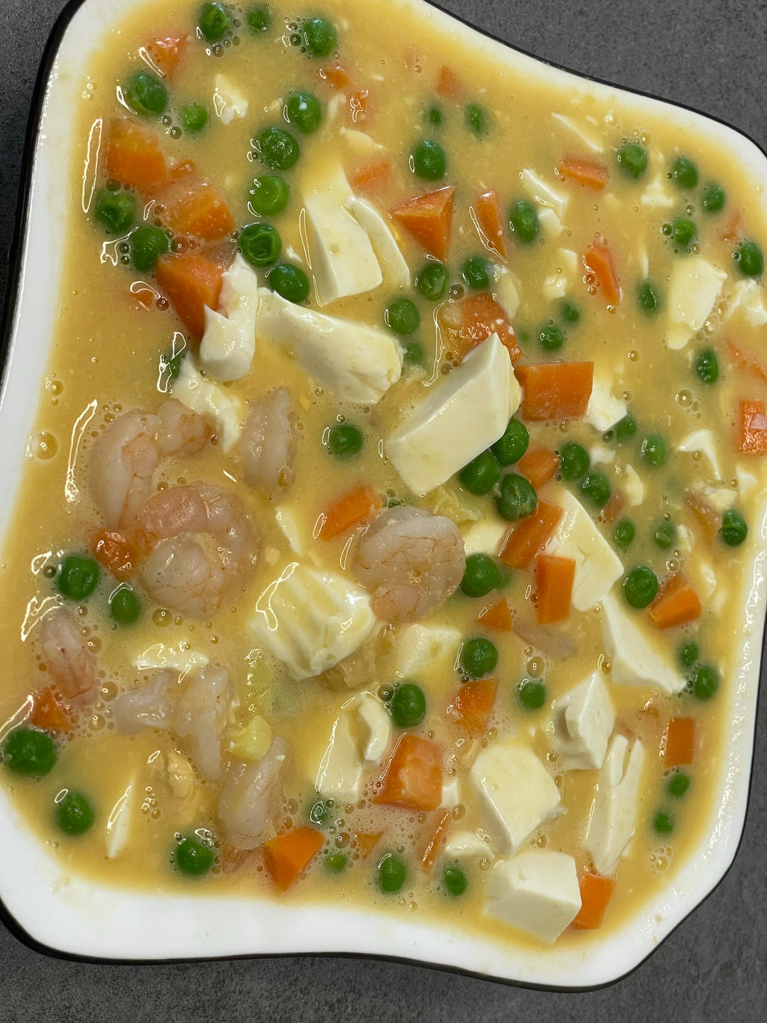 有颜味佳的蟹黄豆腐