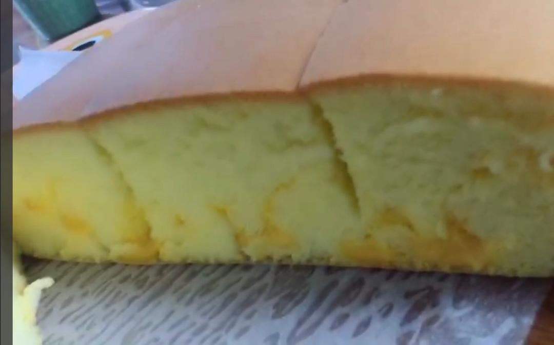 金沙流心古早蛋糕