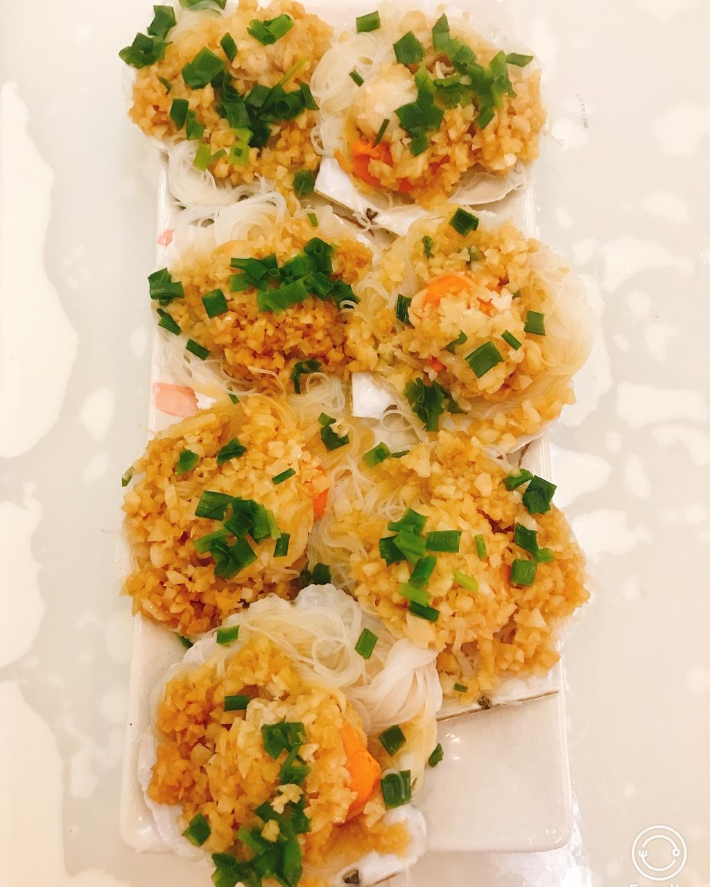 蒜蓉粉丝蒸扇贝