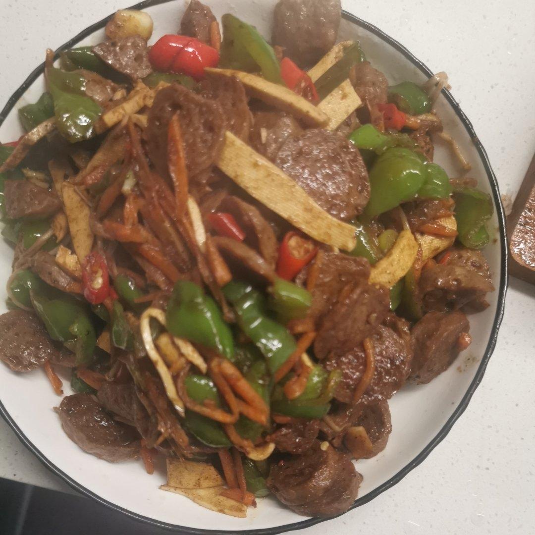 爆炒牛筋丸 牛肉丸（超下饭）