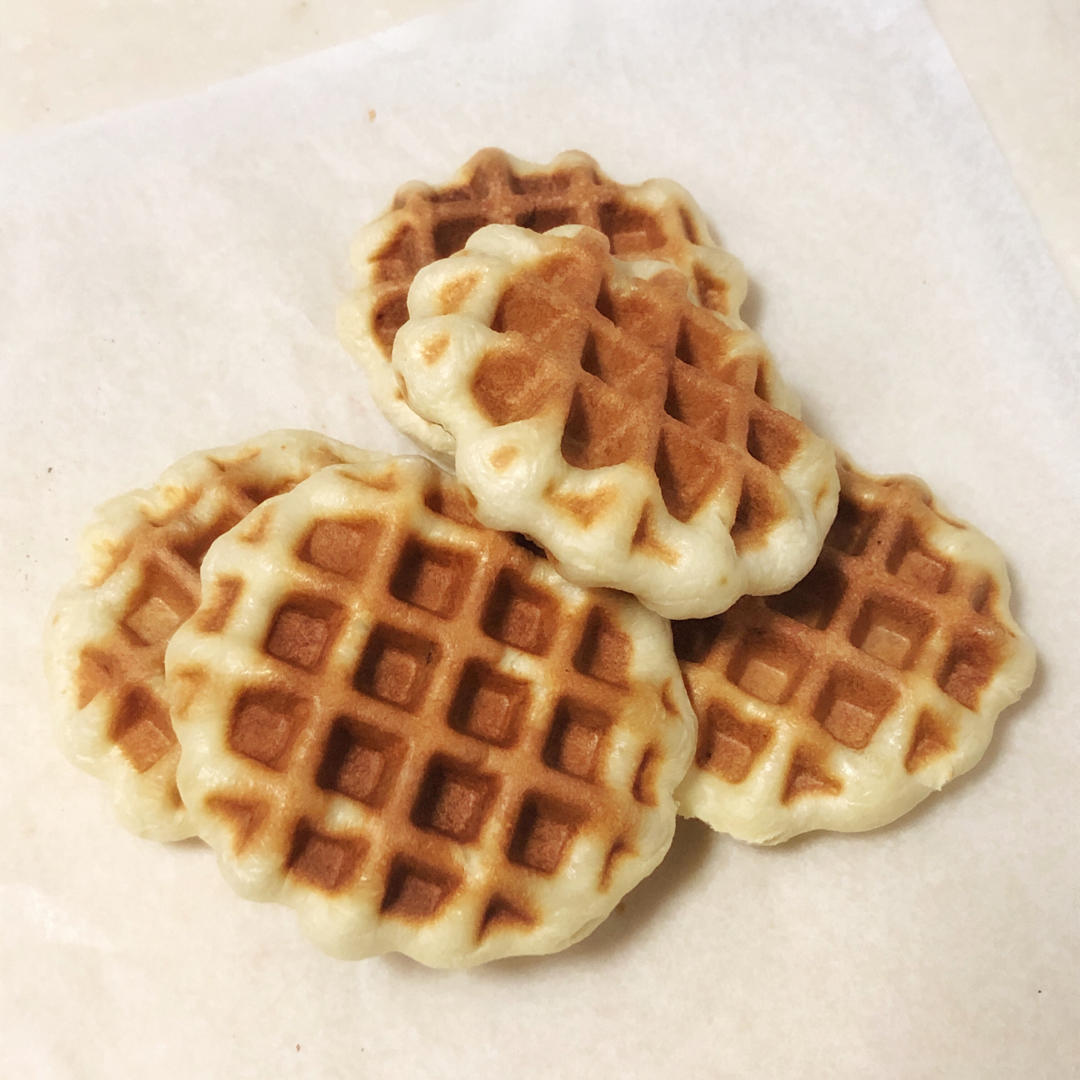 酵母版芝士华夫饼