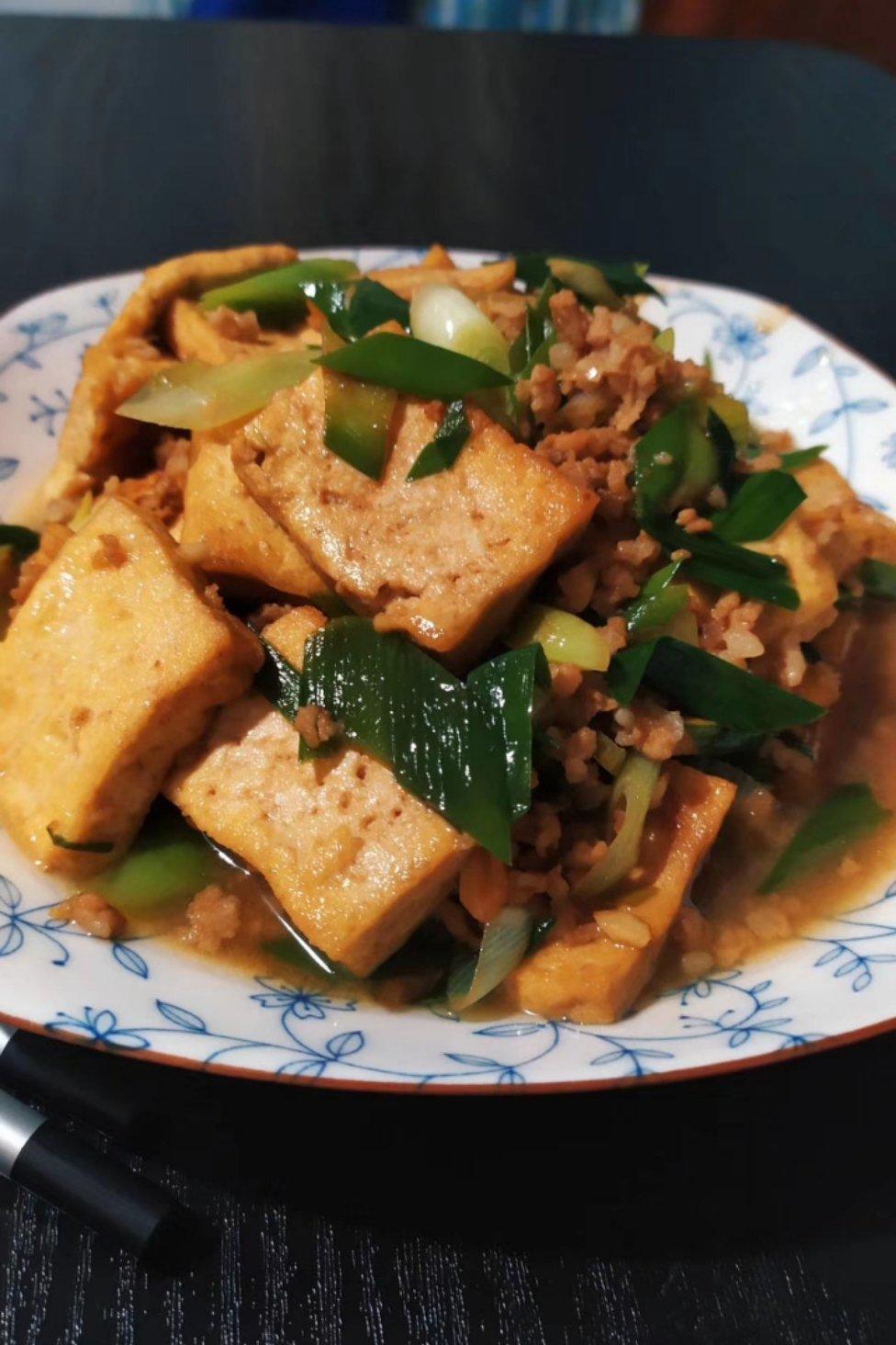 香煎豆腐