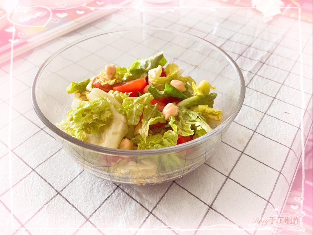 金枪鱼蔬菜沙拉（油醋汁）