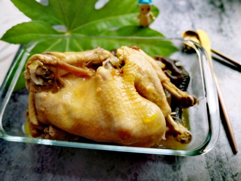 电饭锅简易版：盐焗手撕鸡