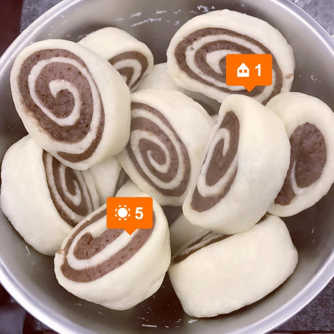 双色刀切馒头
