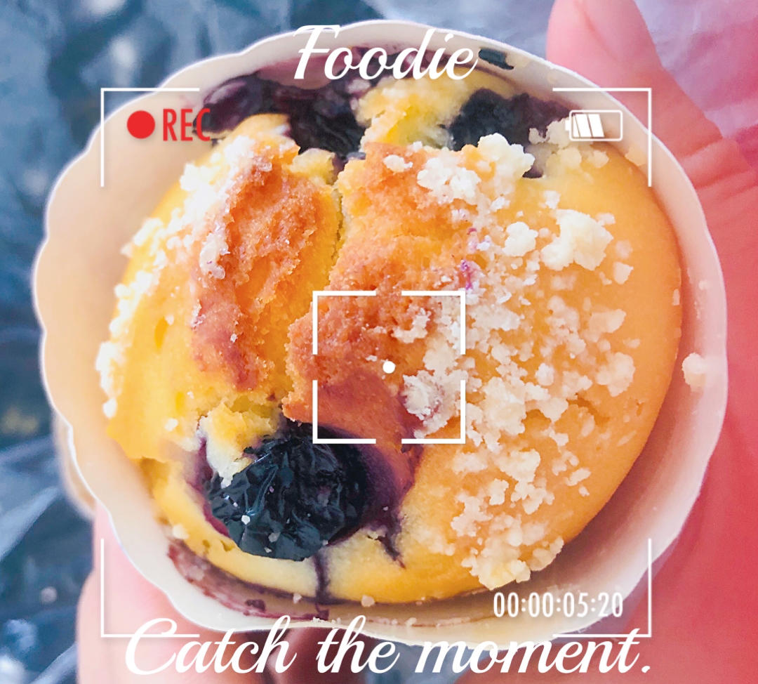 酸奶蓝莓爆浆玛芬🌟