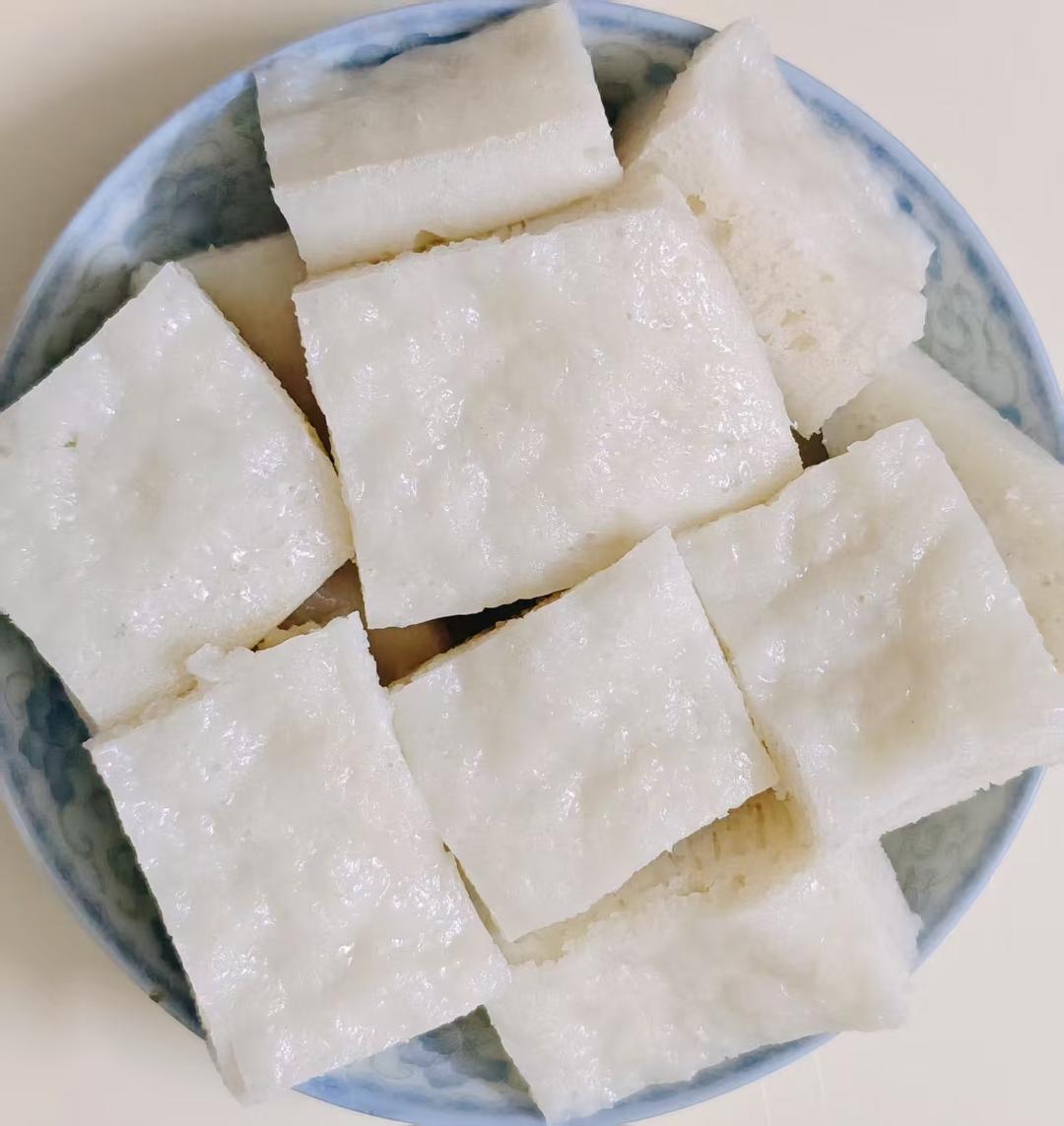低糖白糖糕