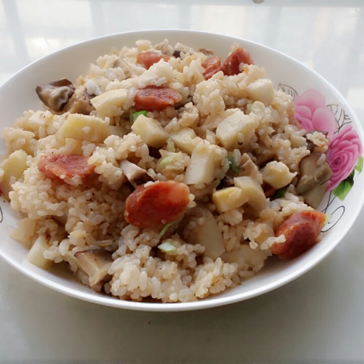 香菇芋头炊饭