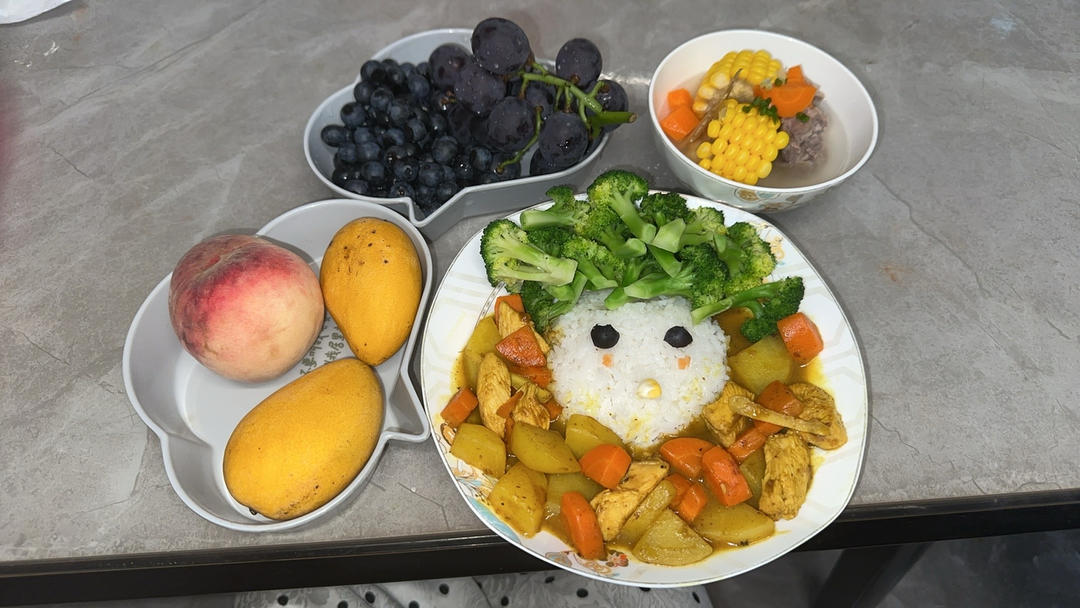 咖喱鸡肉饭
