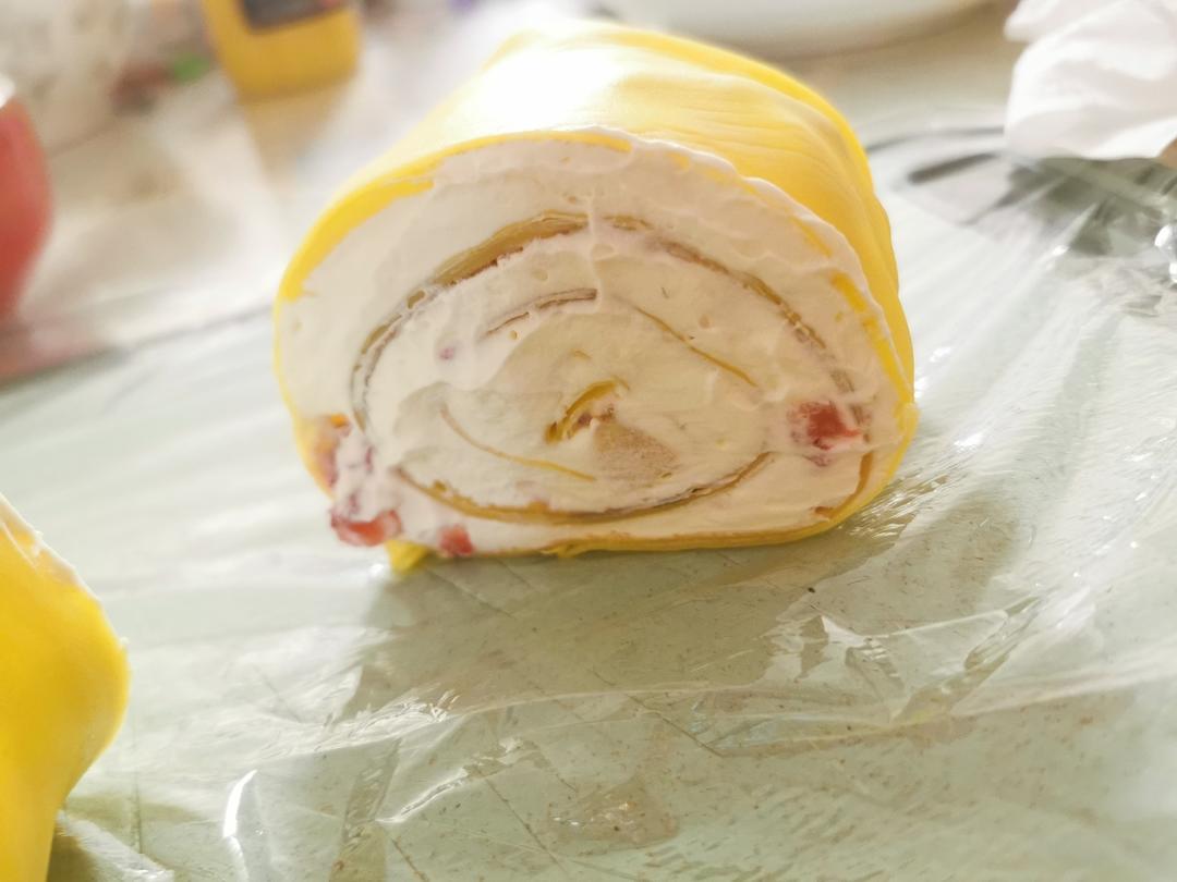 免烤箱❗千层毛巾卷❗也是万能千层皮