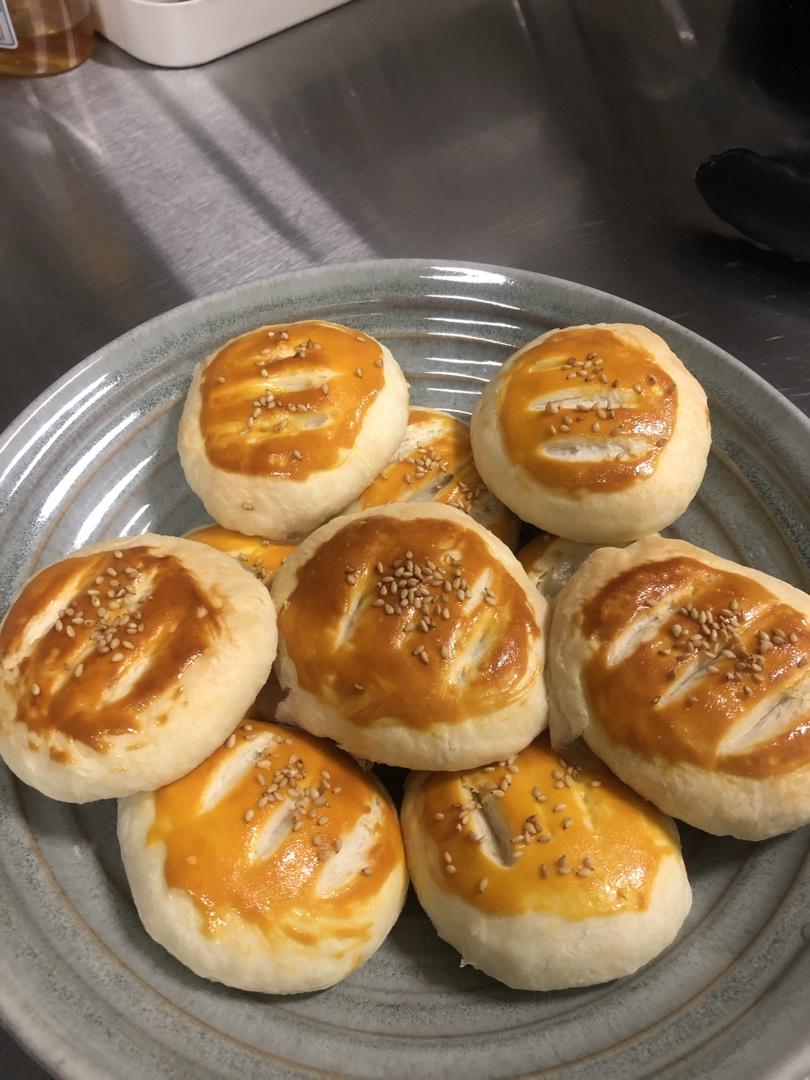 酥到掉渣的老婆饼 糯米馅（无需揉出膜）