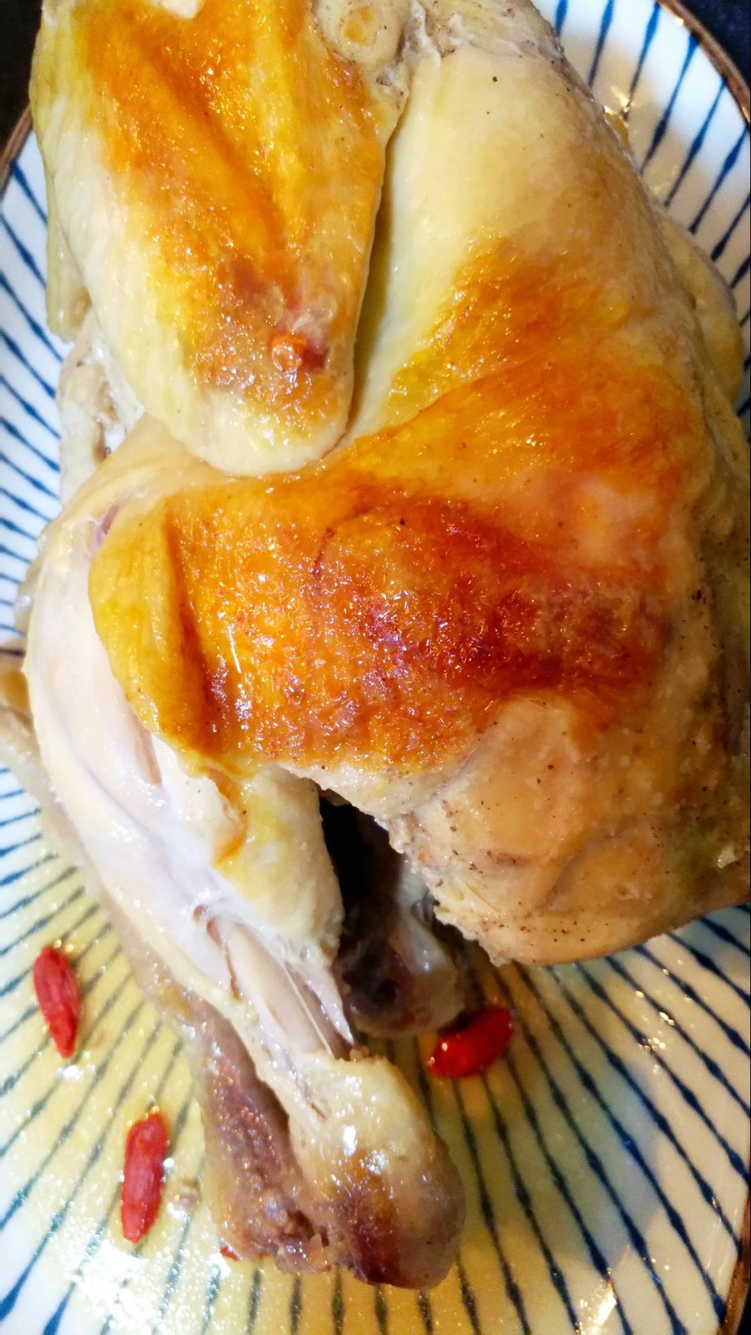 是超入味的盐焗鸡