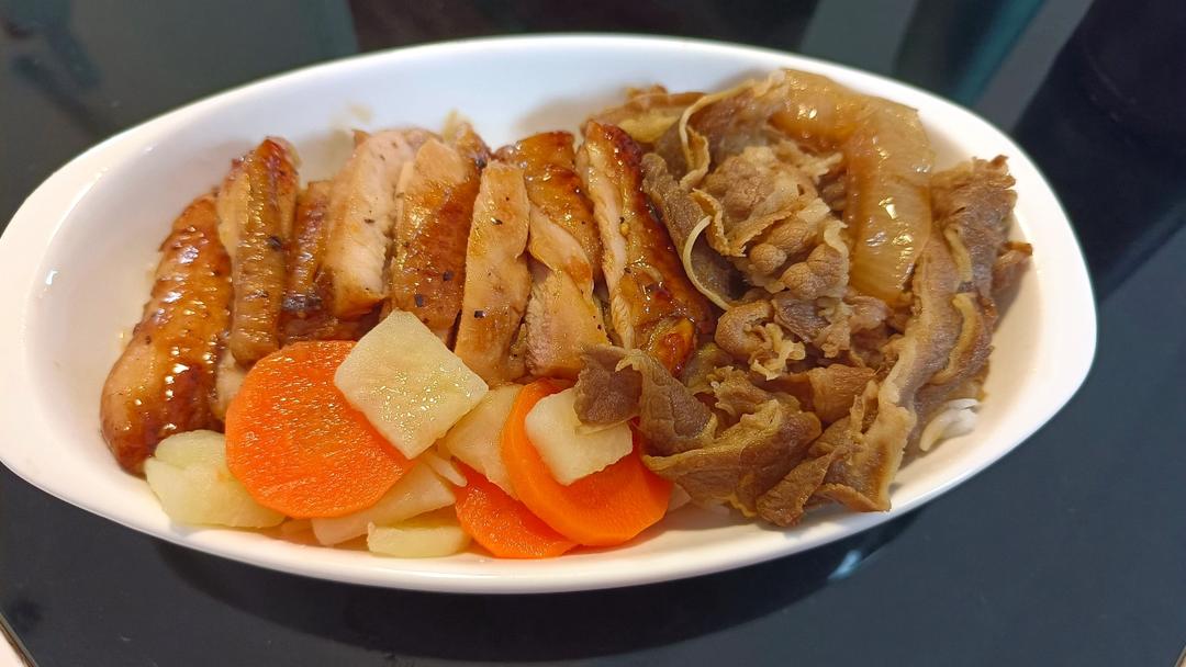 日式照烧鸡排饭