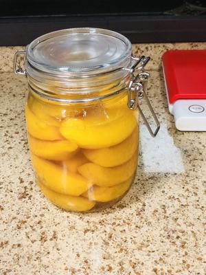 夏日诱惑——甜蜜蜜的糖水黄桃的做法 步骤5