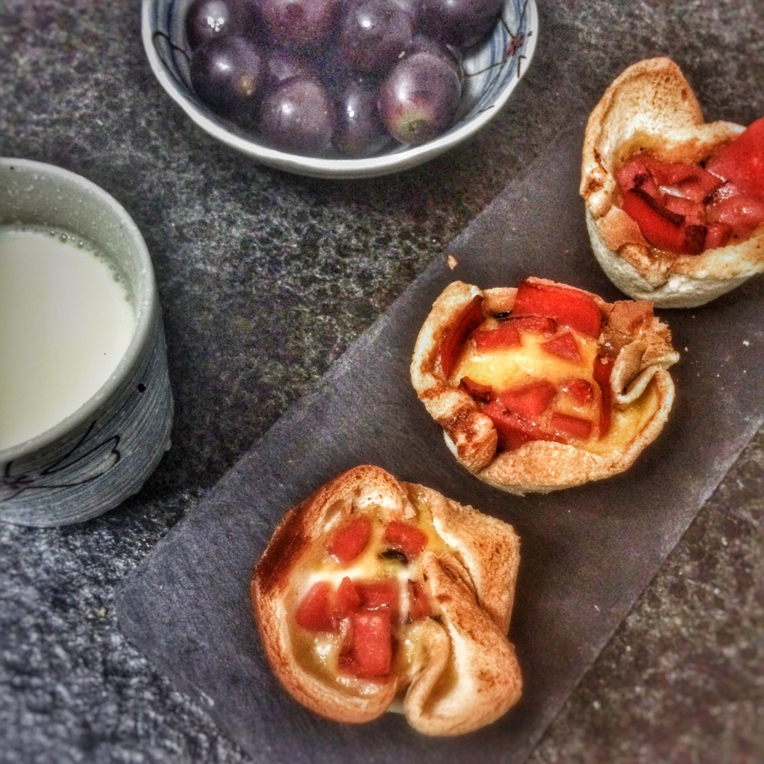 快乐早餐吐司杯