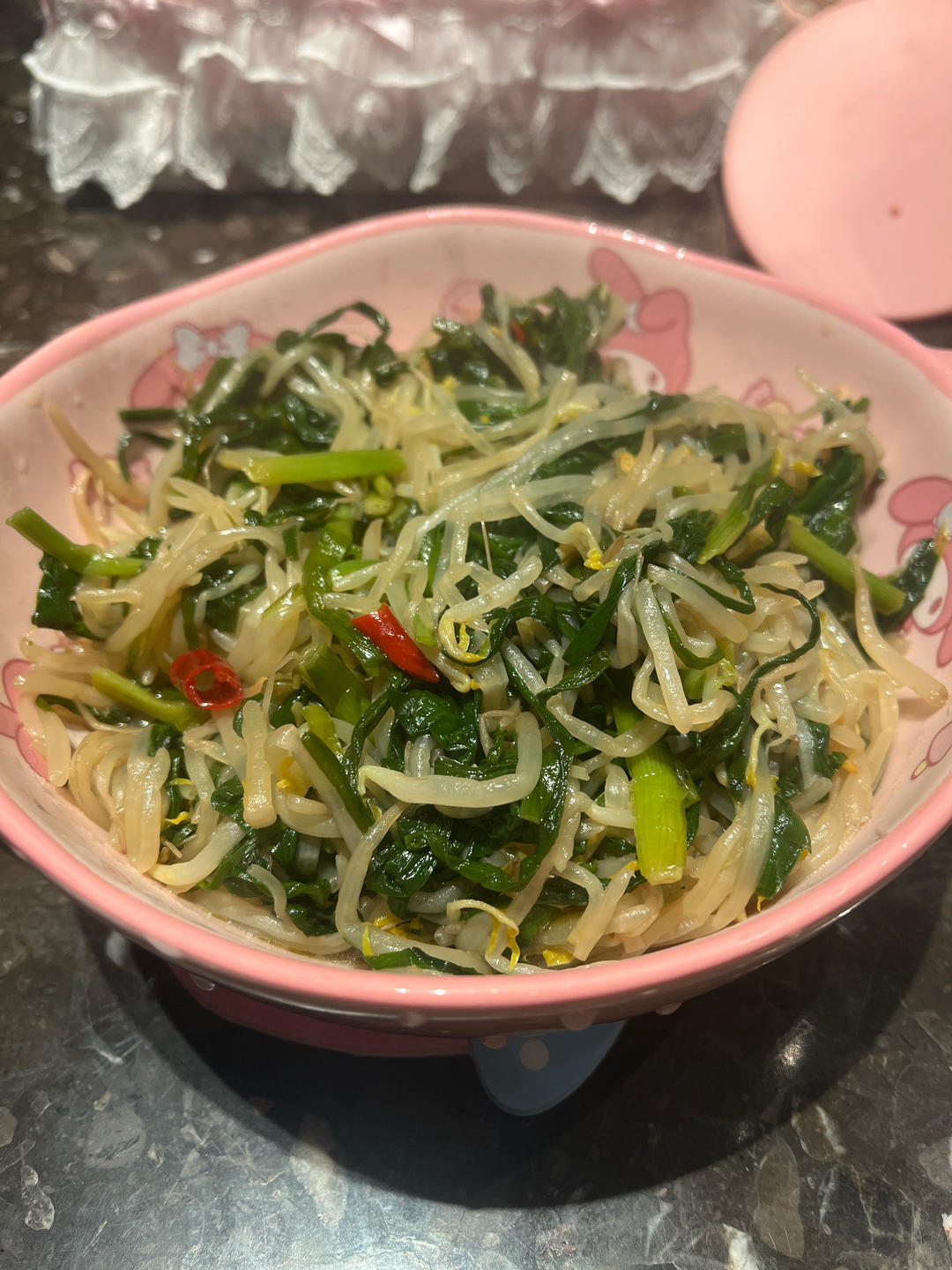 💯五分钟搞定‼️小白也能做出好吃的素炒韭菜豆芽