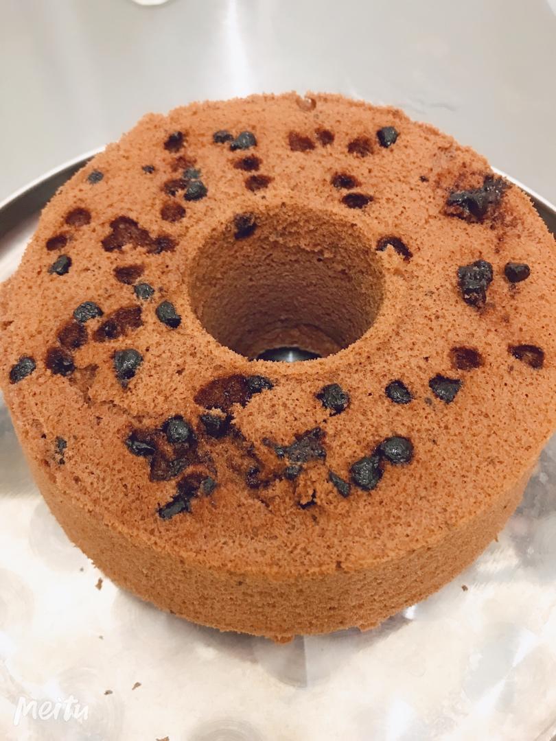 香浓柔软的可可戚风蛋糕