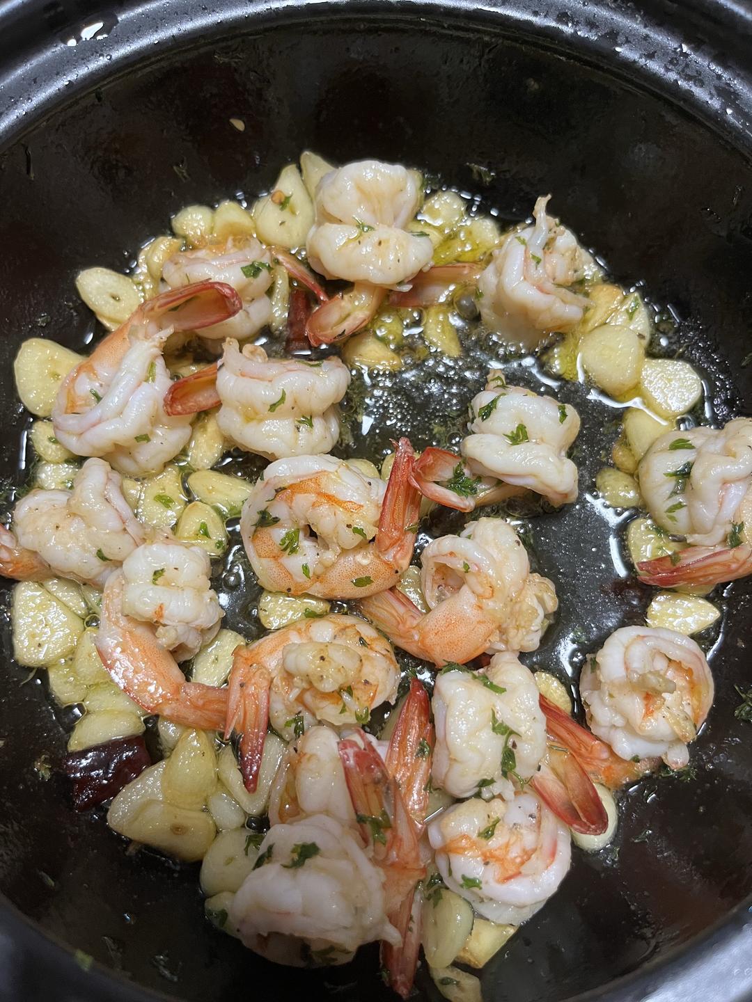 蒜蓉虾的做法