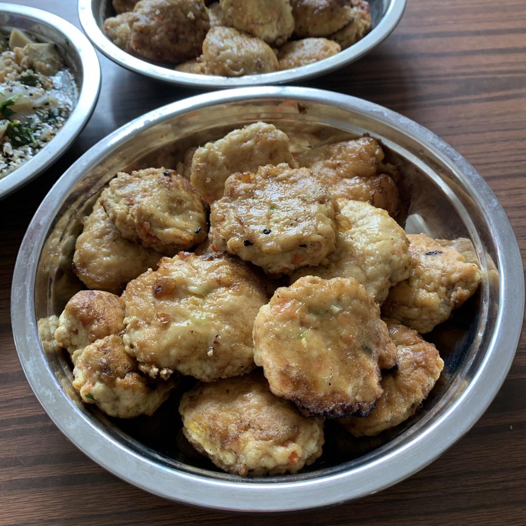 韩国料理——豆腐饼(동그랑땡)