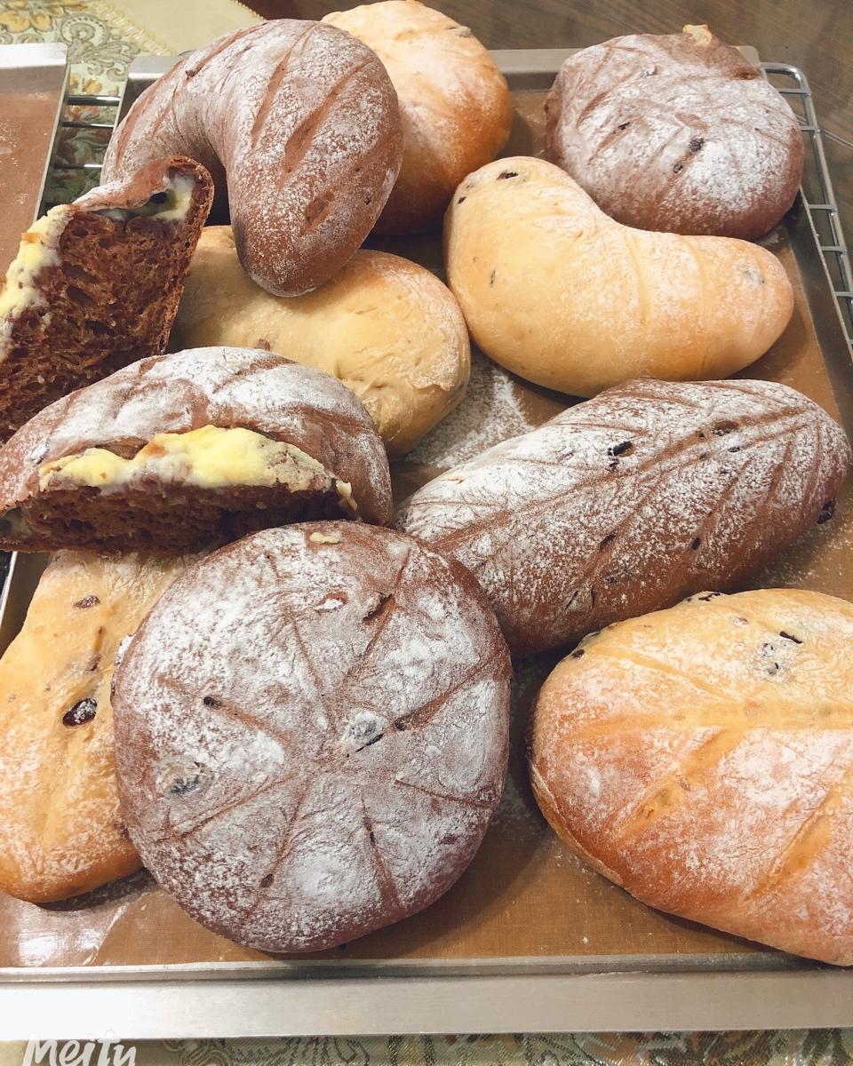 面包店里的常客——蔓越莓奶酪软欧