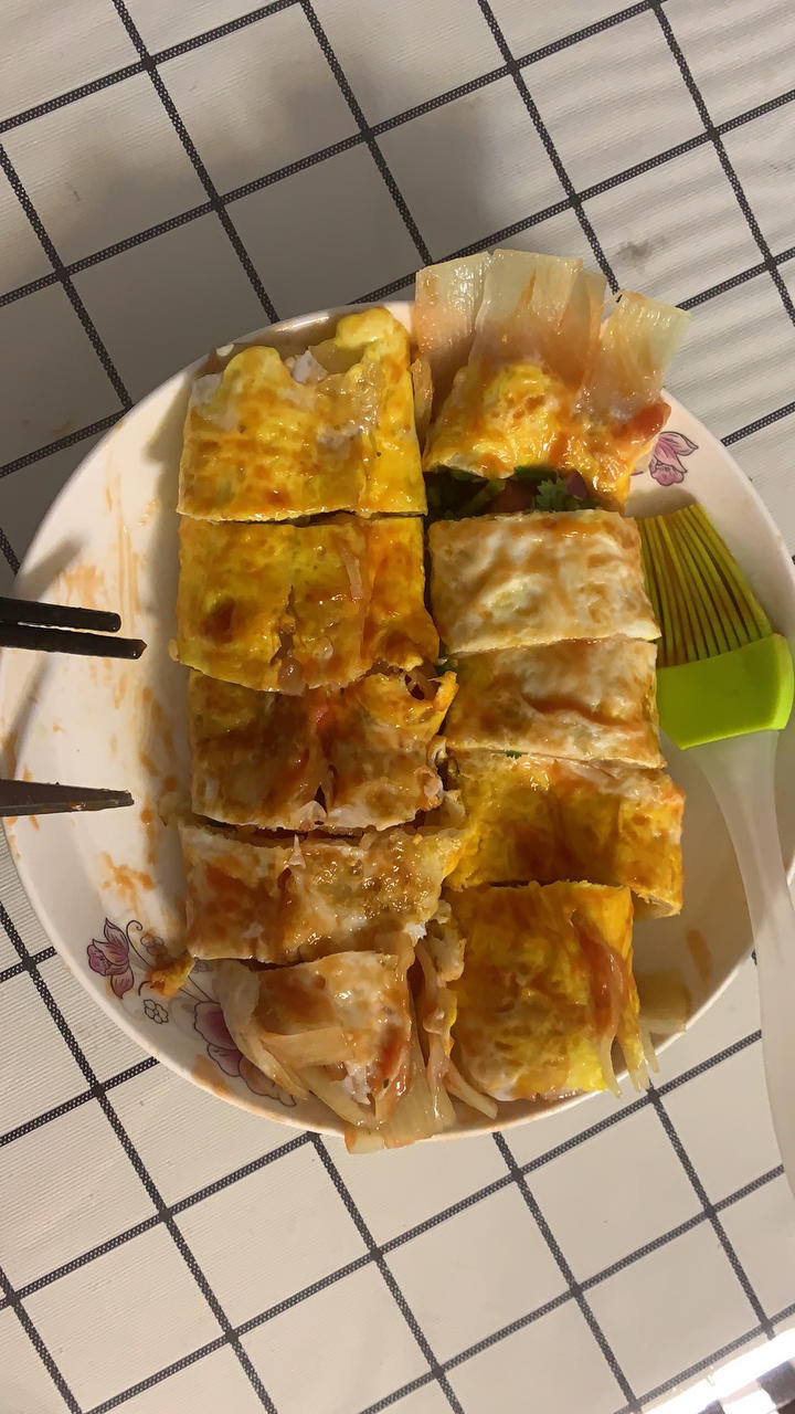 超级美味的东北烤冷面➕自制万能酱料【酱料是关键】