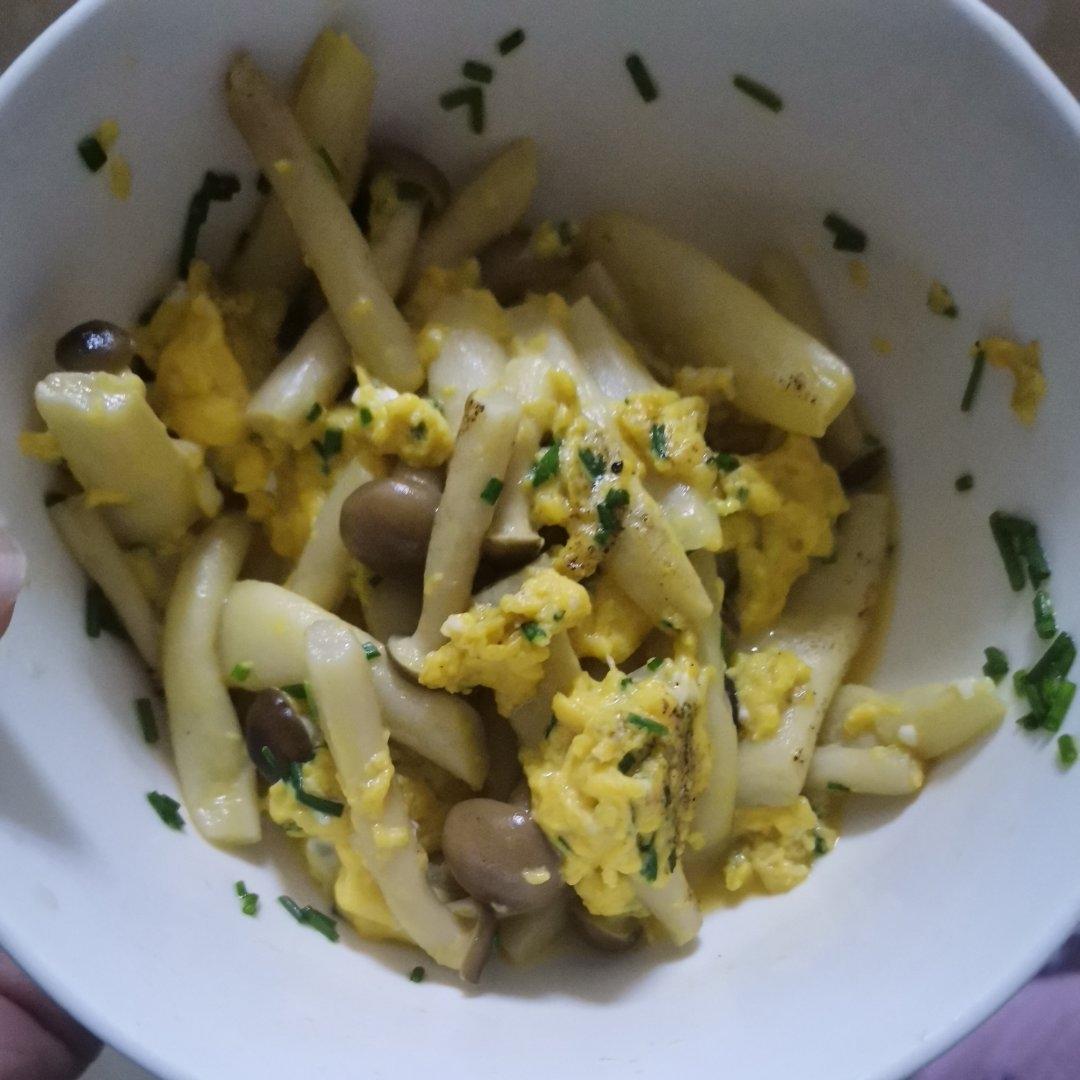 蟹味菇滑蛋