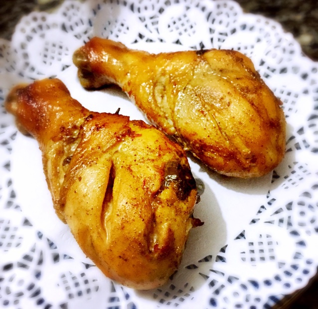 落落__做的蜜汁黑椒烤鸡腿