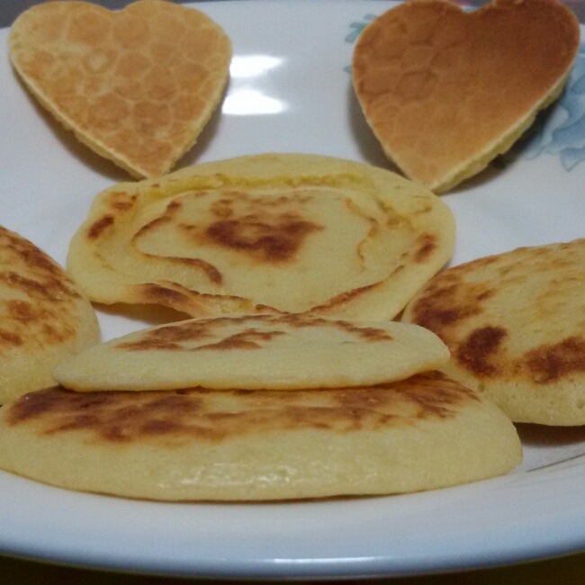 超简单无油电饼铛版松饼