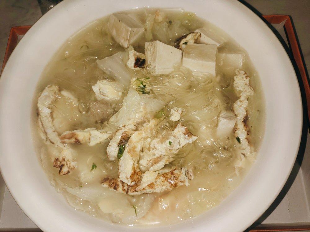 白菜粉丝汤
