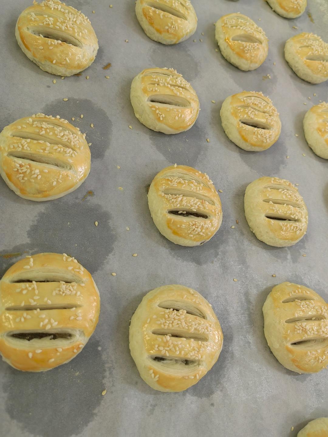 紫米馅老婆饼超快手（不用出膜不用醒面）