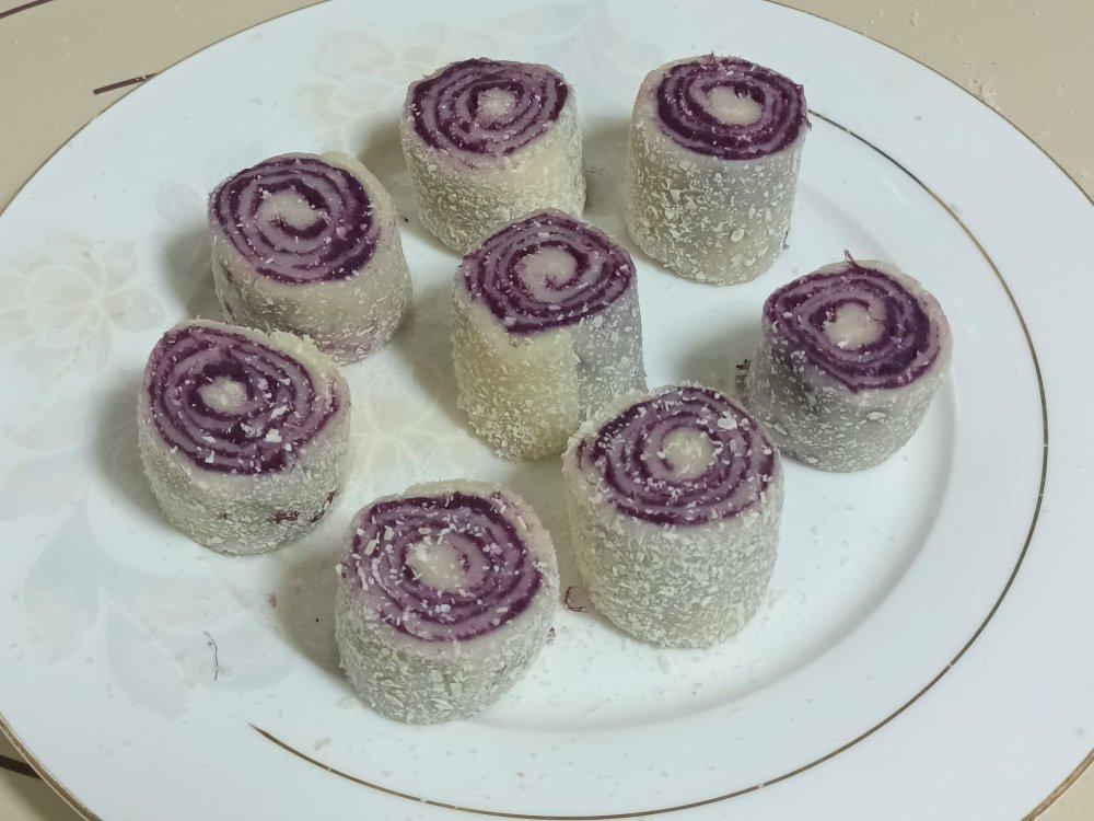 紫薯糯米卷（豆沙糯米卷）