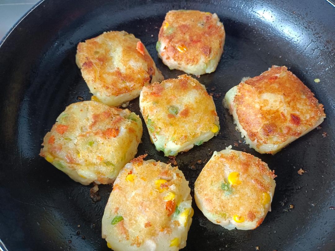 香煎土豆饼（简单易操作❗️❗️❗️）