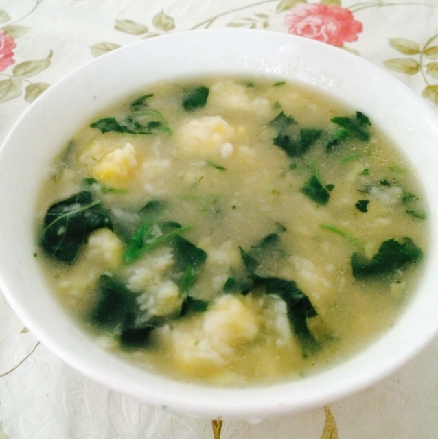 荠菜疙瘩汤
