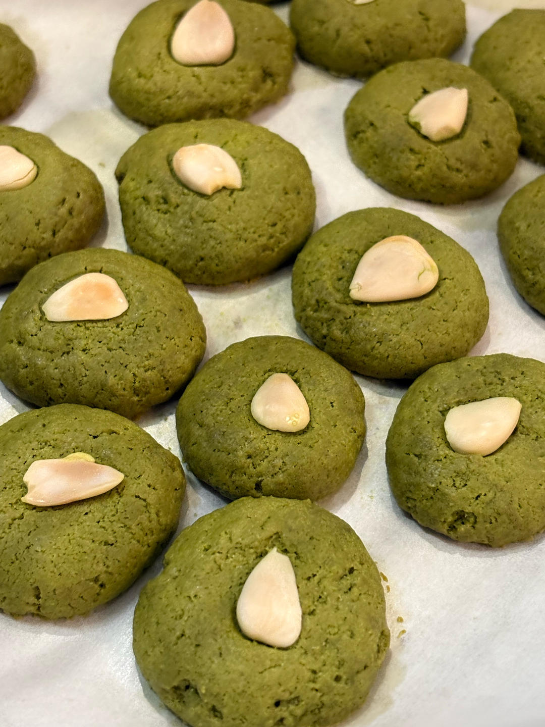 抹茶蔓越莓饼干
