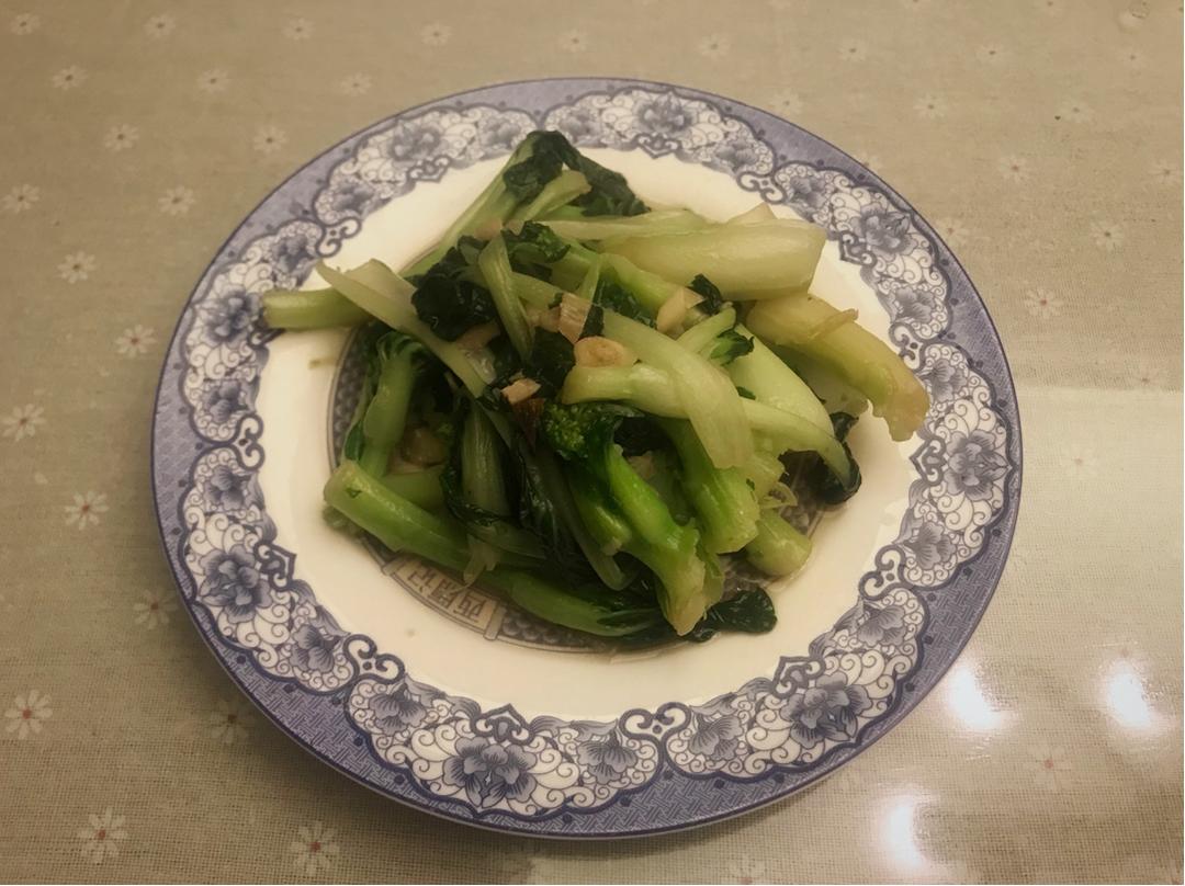 蒜蓉炒奶白菜