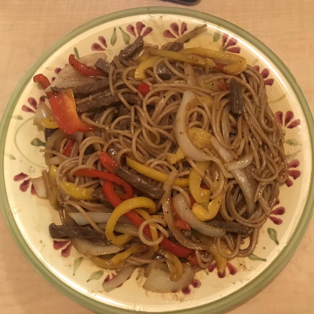 黑椒牛柳意面