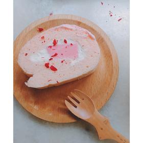 草莓奶冻卷