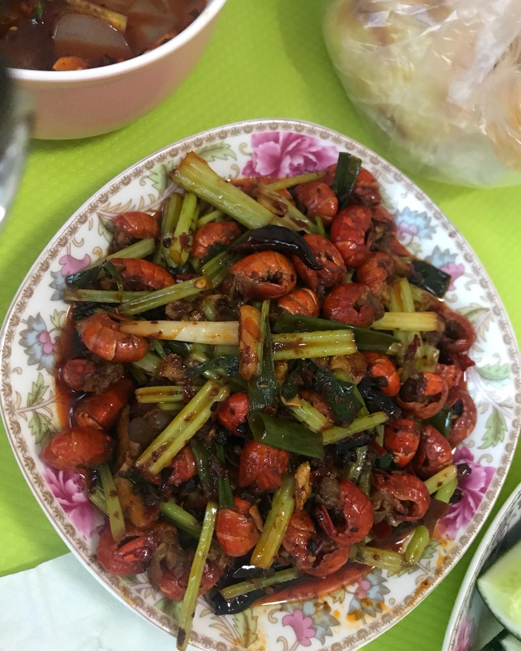 炒虾尾（香辣）