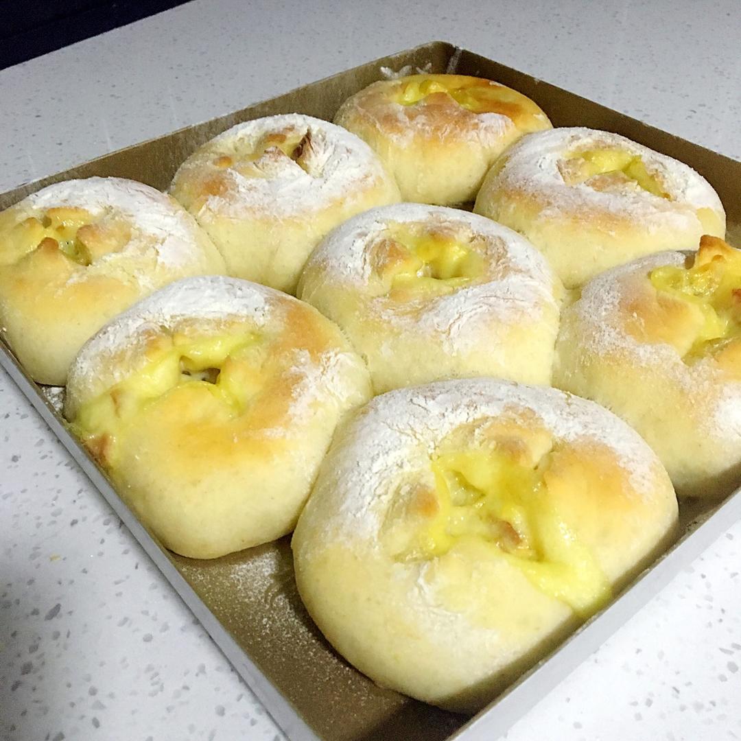 全麦芝士熔岩面包