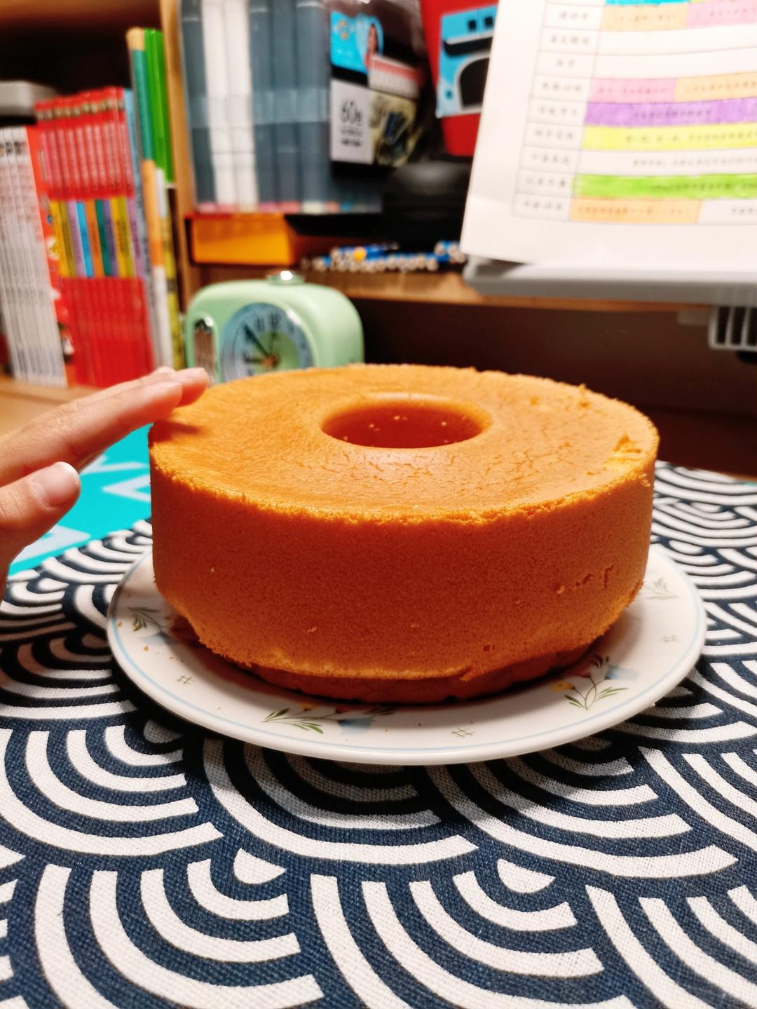 牛奶戚风（青井老师）17厘米烟囱模