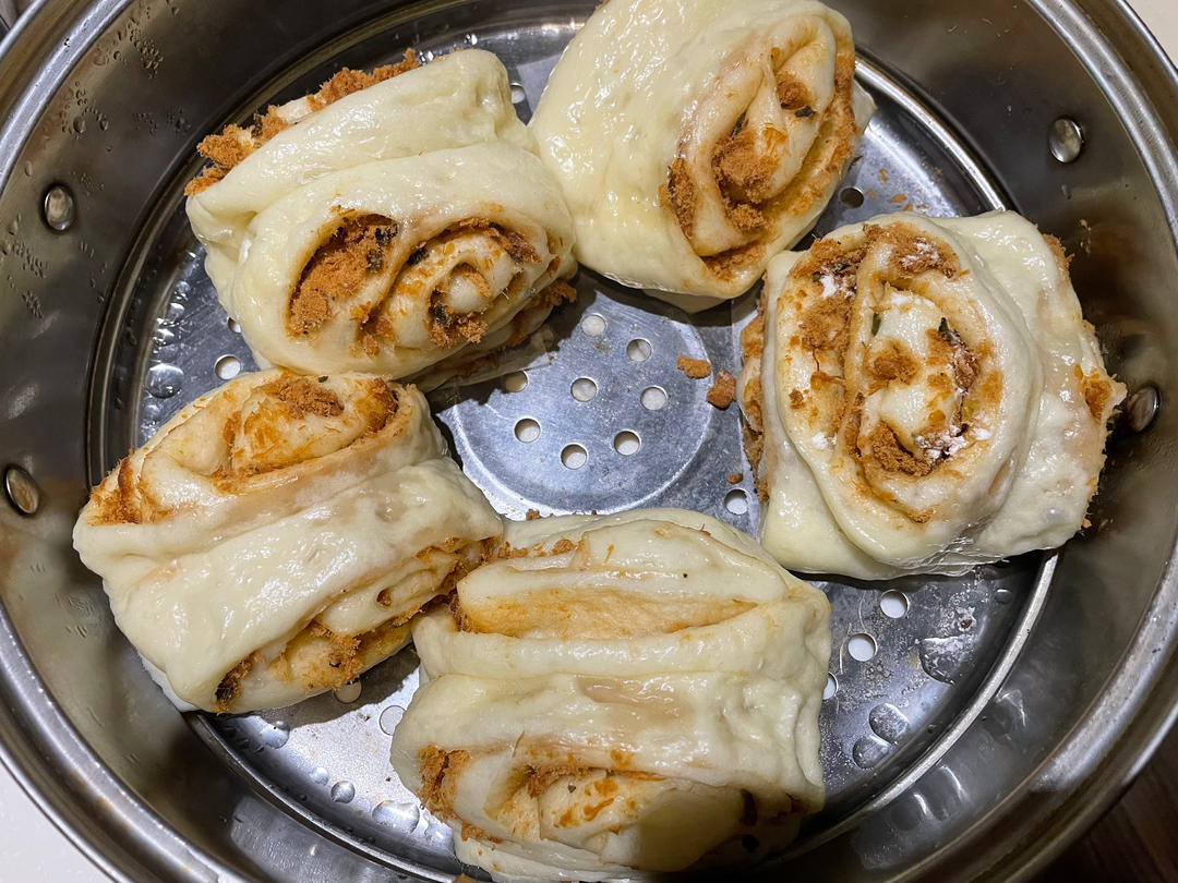 咸香椒盐花卷😋