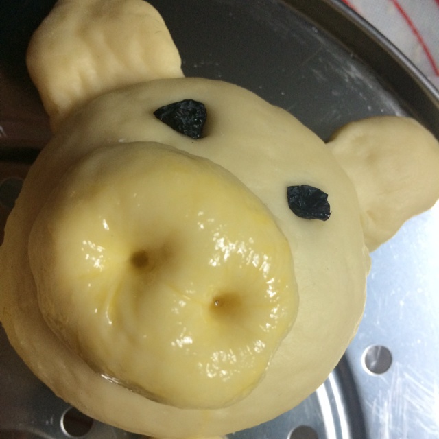 发财猪馒头