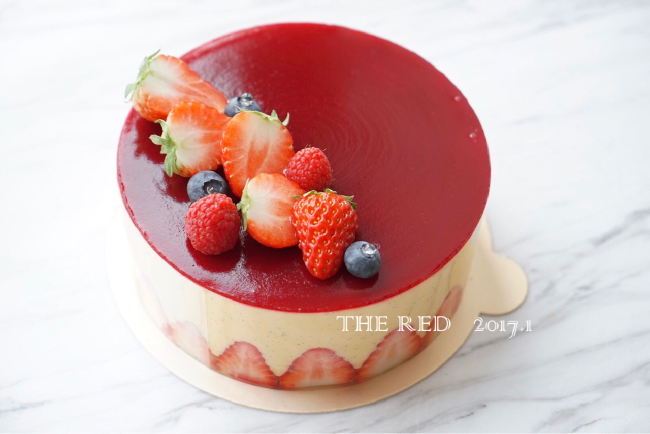 法式草莓蛋糕fraisier【厨studio 】课后作业帖的做法