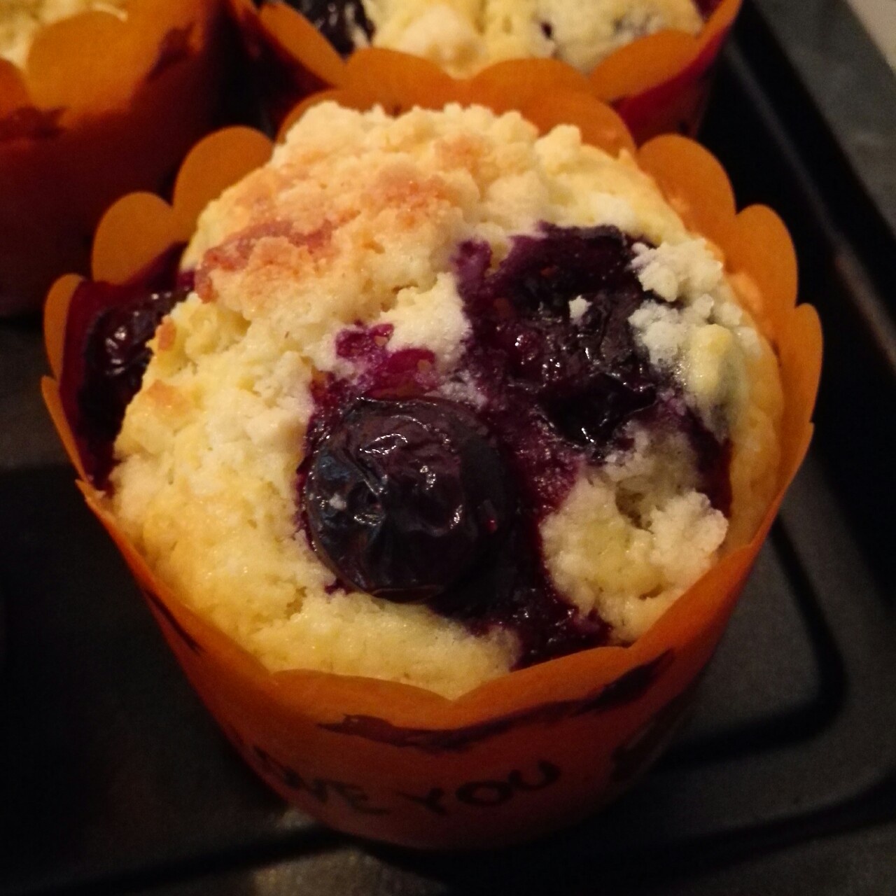 PH大师的金宝顶蓝莓马芬