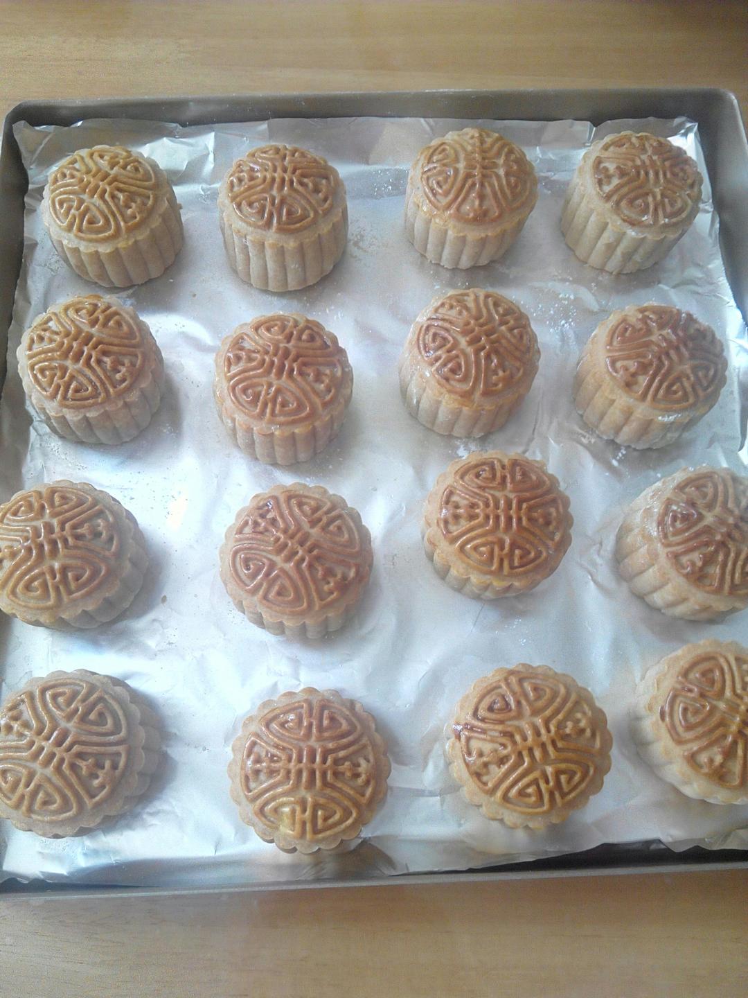 金沙奶黄月饼