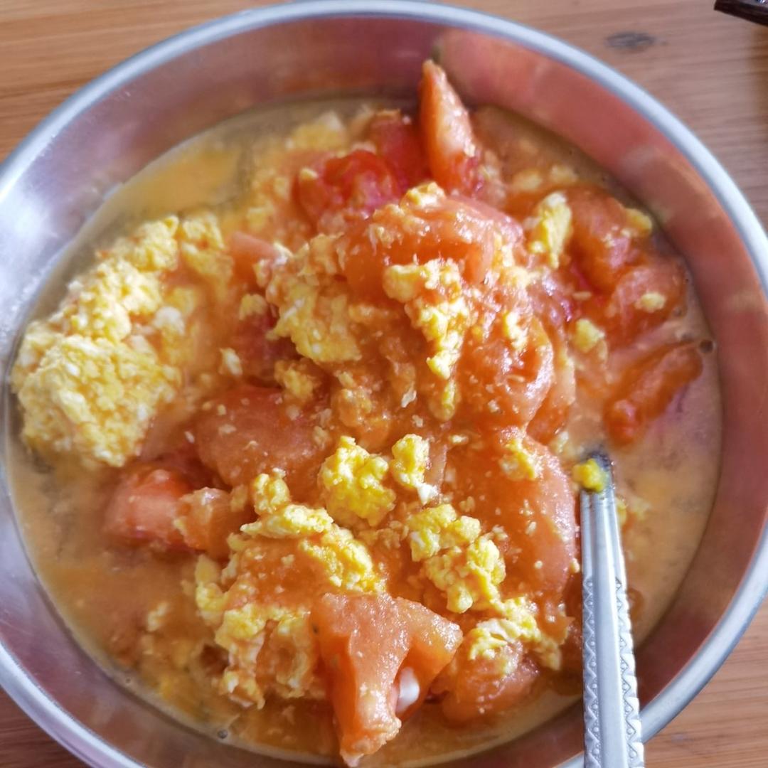 超嫩滑的番茄炒蛋